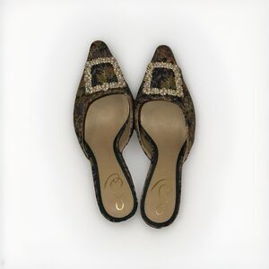 Women’s Sam Edelman Floral Kitten Heels 6.5 New No Box